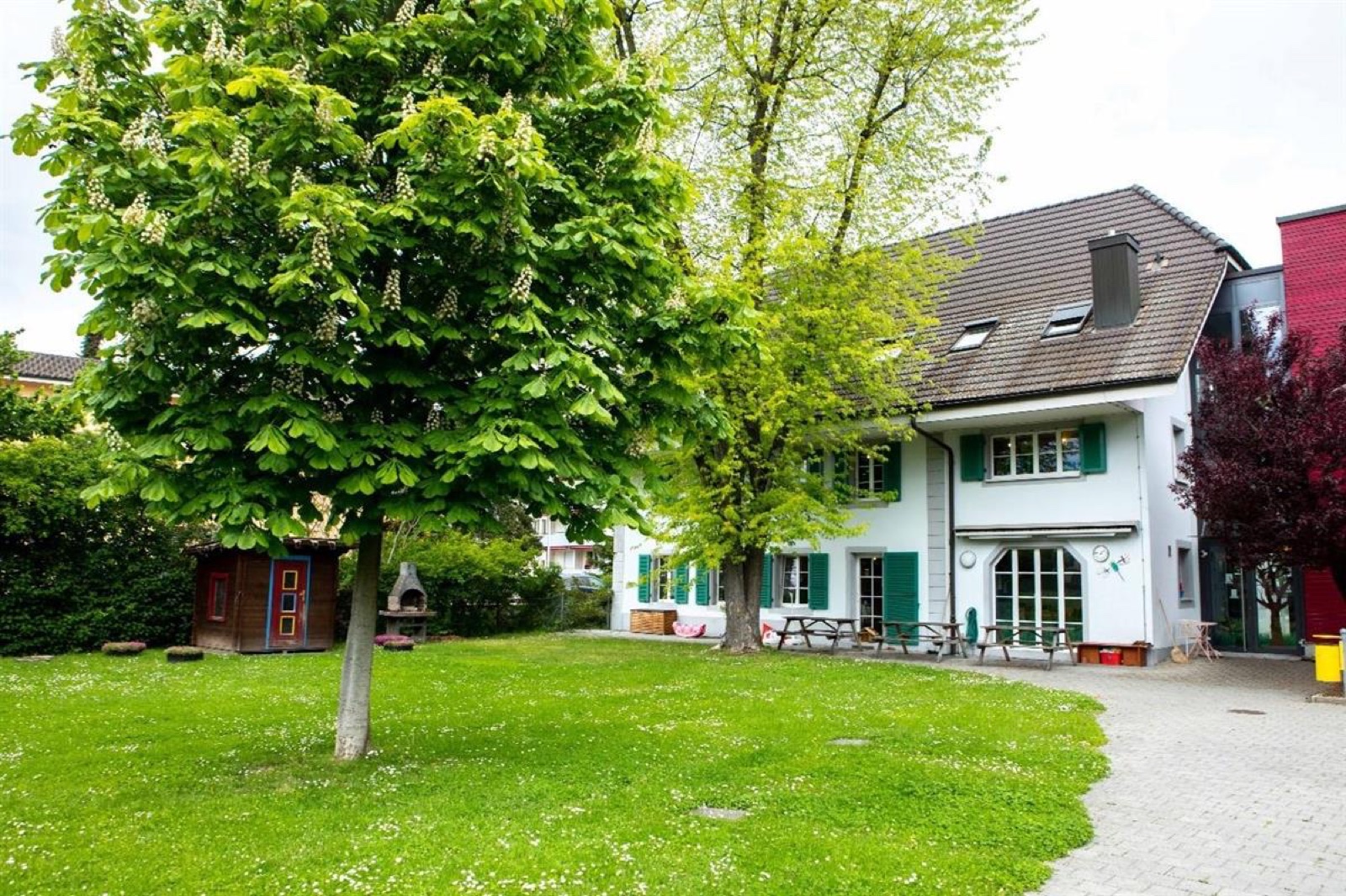 Aktuelle Fassade der ortsbildgeschützten Liegenschaft in Zofingen